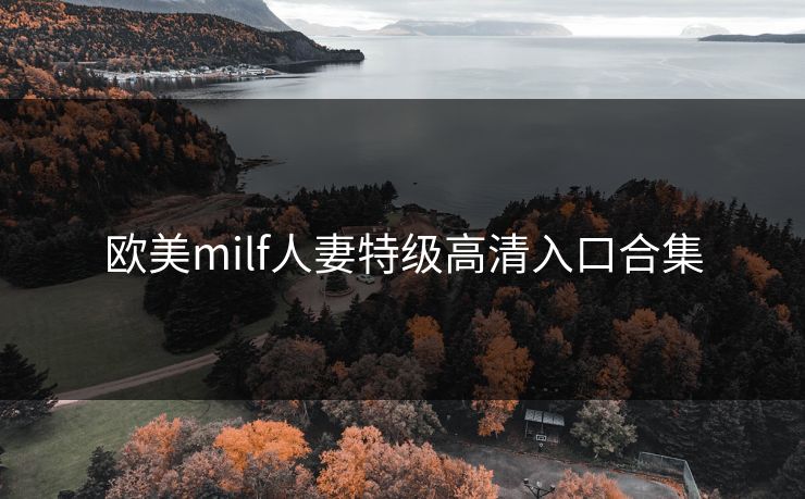 欧美milf人妻特级高清入口合集